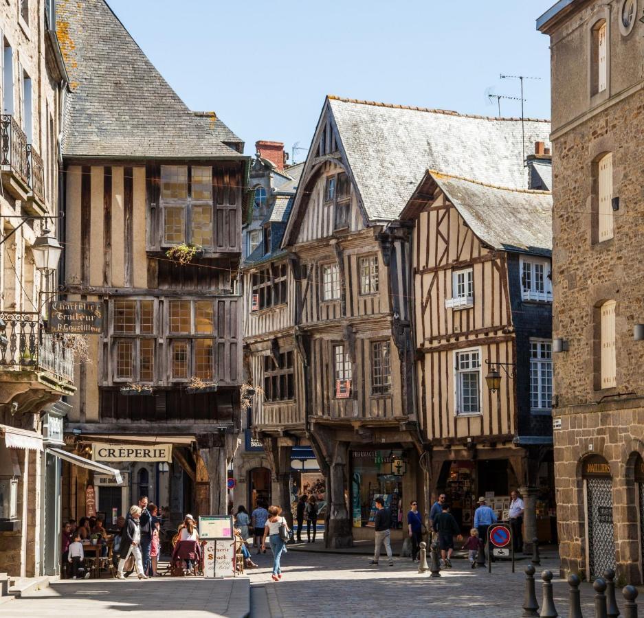 Le Duclos, Appartement Rez-De-Jardin Dinan Centre Exteriér fotografie