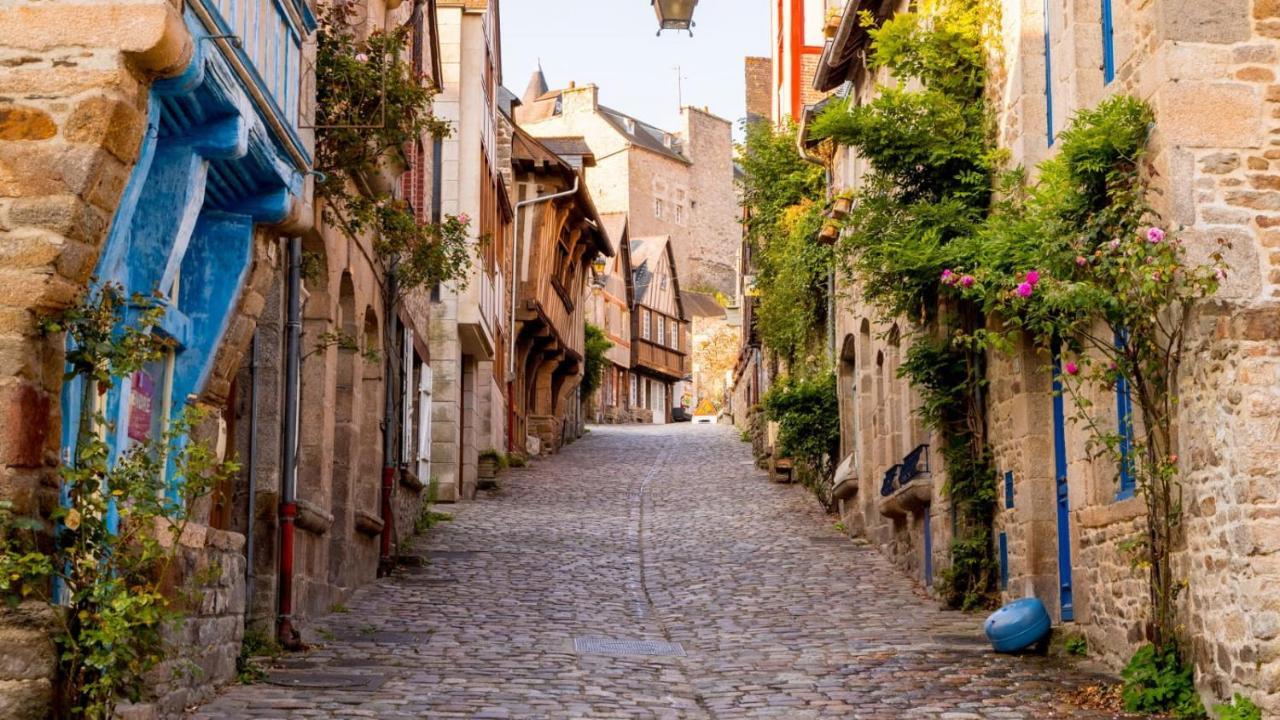 Le Duclos, Appartement Rez-De-Jardin Dinan Centre Exteriér fotografie