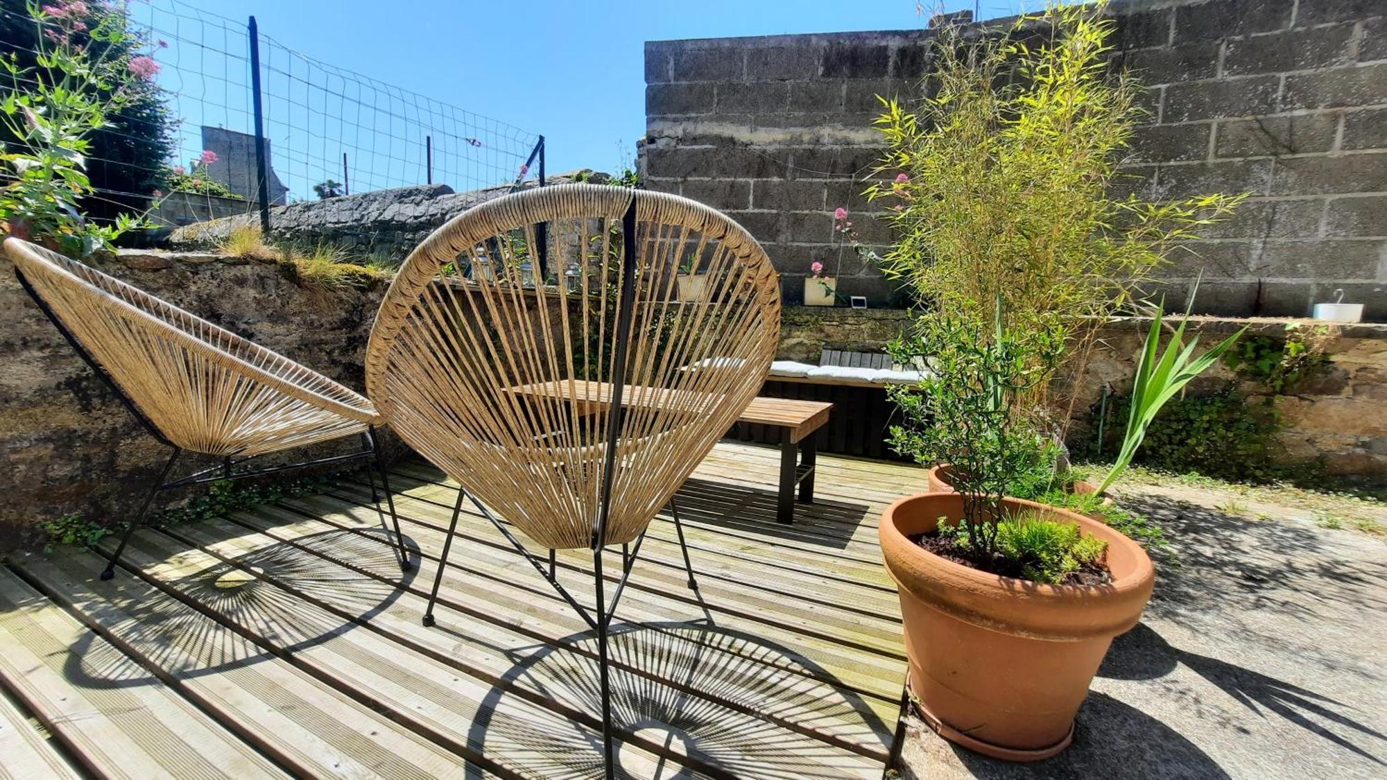 Le Duclos, Appartement Rez-De-Jardin Dinan Centre Exteriér fotografie